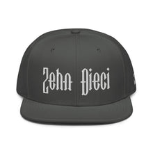Load image into Gallery viewer, Snapback Hat (Charcoal Grey)