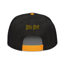 Load image into Gallery viewer, Snapback Hat (Black & Gold)
