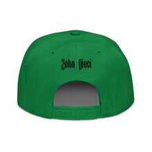 Load image into Gallery viewer, Snapback Hat (Kelly Green w/Black)