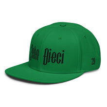 Load image into Gallery viewer, Snapback Hat (Kelly Green w/Black)