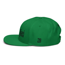 Load image into Gallery viewer, Snapback Hat (Kelly Green w/Black)