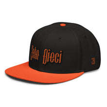 Load image into Gallery viewer, Snapback Hat (Black & Orange)
