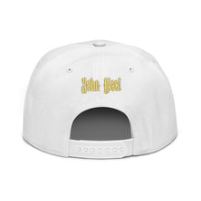 Load image into Gallery viewer, "Chrysos" Snapback Hat (White)