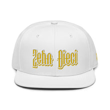 Load image into Gallery viewer, "Chrysos" Snapback Hat (White)