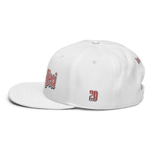Load image into Gallery viewer, "Feuer" Snapback Hat (White)