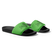Load image into Gallery viewer, Women's slides (Black & Mantis)