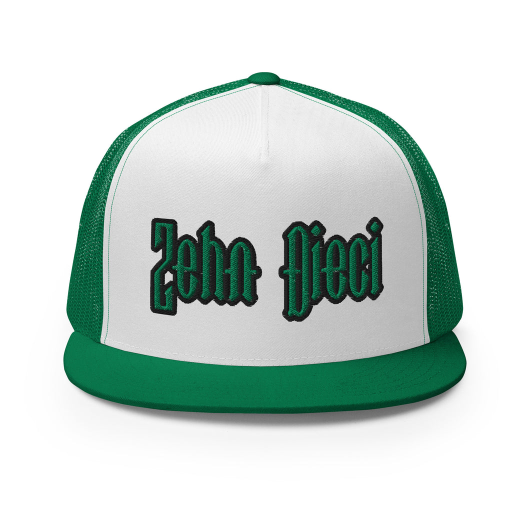 Trucker Cap (Kelly Green w/Black)
