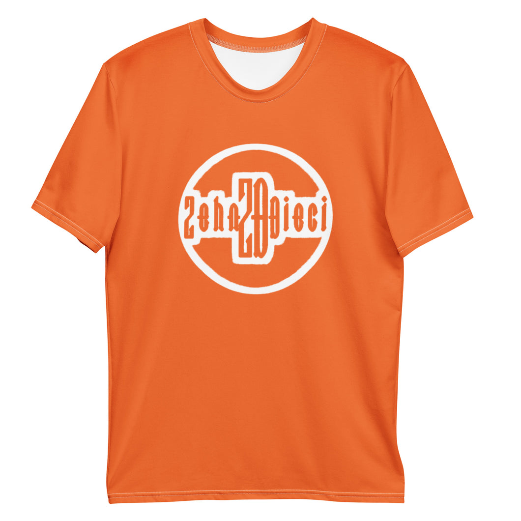 Circle Logo Tee (Orange w/White)