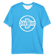 Load image into Gallery viewer, Circle Logo Tee (Deep Sky Blue w/White)
