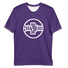 Load image into Gallery viewer, Circle Logo Tee (Purple w/White)
