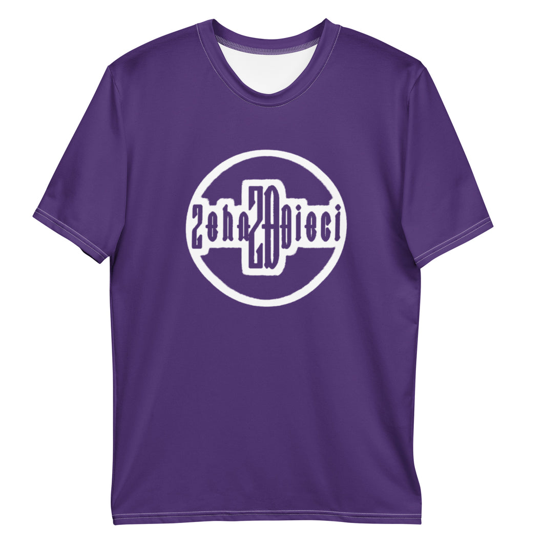 Circle Logo Tee (Purple w/White)