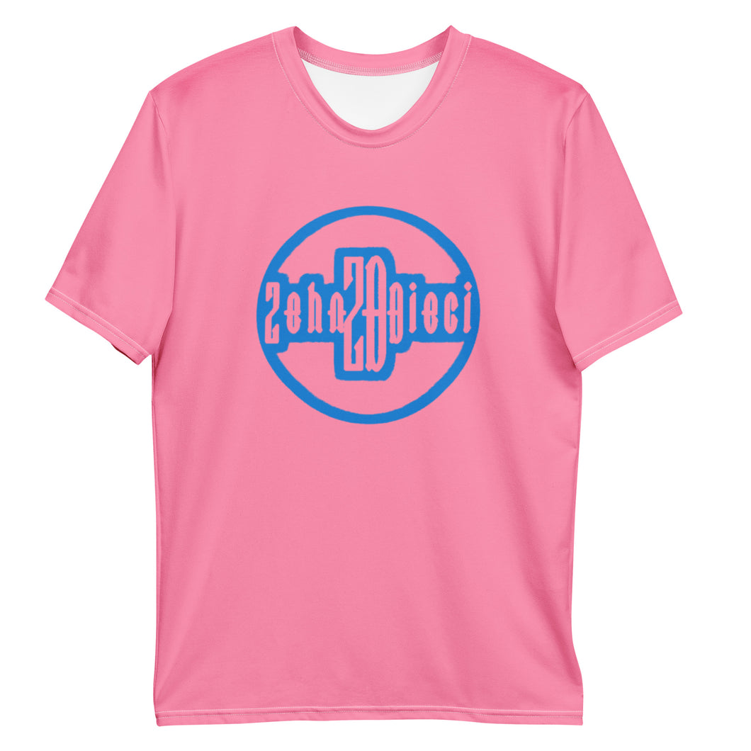 Circle Logo (Tickle Me Pink w/Royal Blue)