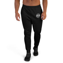 Load image into Gallery viewer, Circle Logo Joggers (Black w/White)
