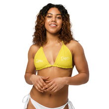 Load image into Gallery viewer, String Bikini Top (Daisy w/White)
