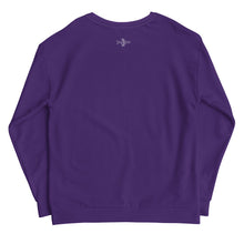 Load image into Gallery viewer, Circle Logo Sweatshirt (Purple w/White)
