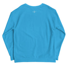 Load image into Gallery viewer, Circle Logo Sweatshirt (Deep Sky Blue w/White)
