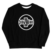 Load image into Gallery viewer, Circle Logo Sweatshirt (Black w/White)
