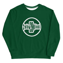 Load image into Gallery viewer, Circle Logo Sweatshirt (Forest Green w/White)
