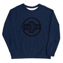 Load image into Gallery viewer, Circle Logo Sweatshirt (Navy w/Black)
