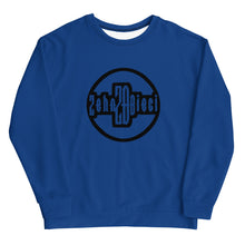 Load image into Gallery viewer, Circle Logo Sweatshirt (Dark Cerulean w/Black)
