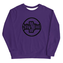 Load image into Gallery viewer, Circle Logo Sweatshirt (Purple w/Black)
