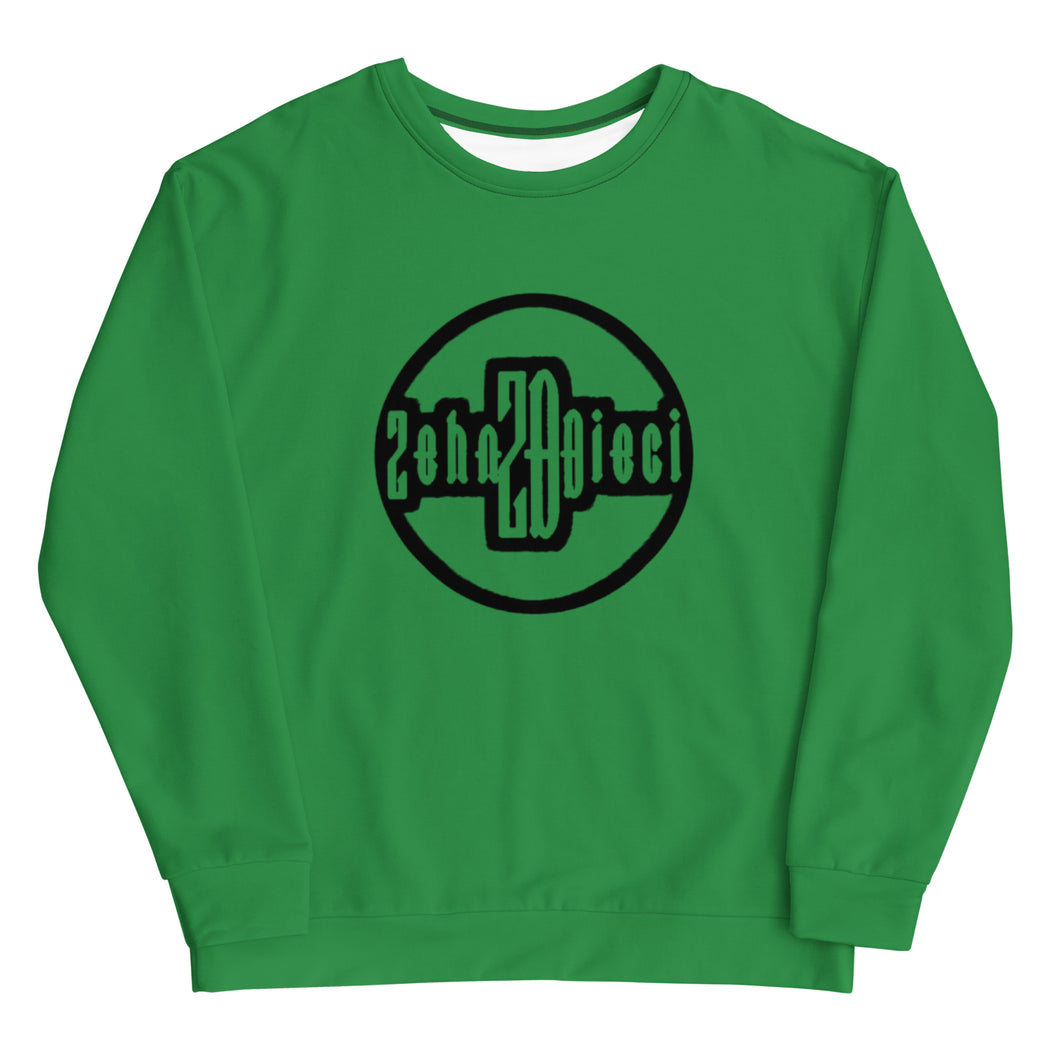 Circle Logo Sweatshirt (Sea Green w/Black)