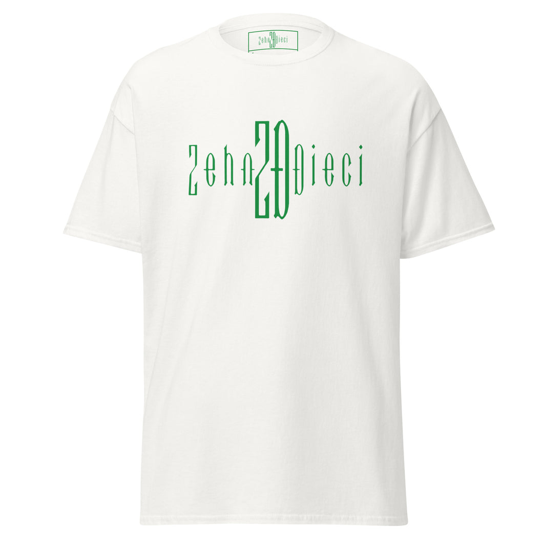 Original Logo (White w/Sea Green)