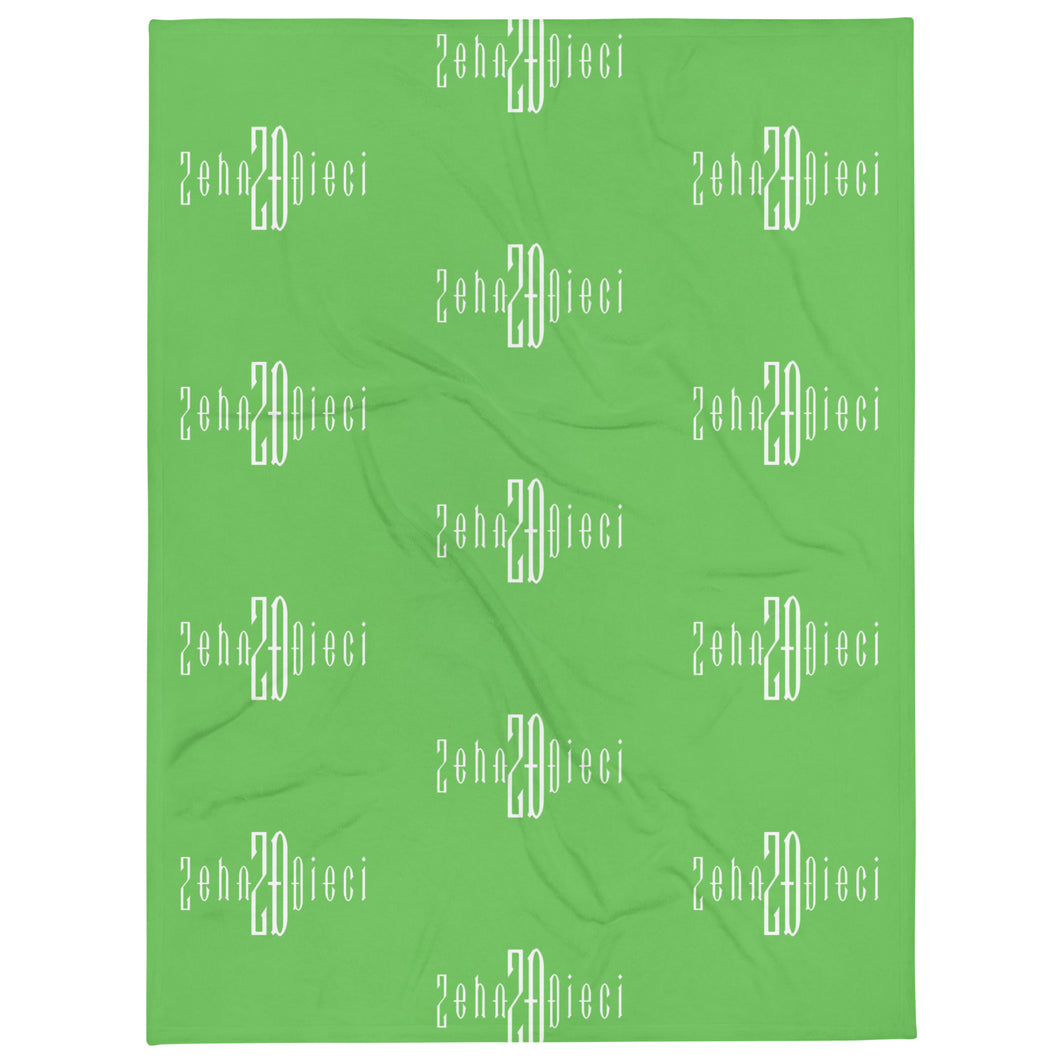 Throw Blanket (Mantis w/White)