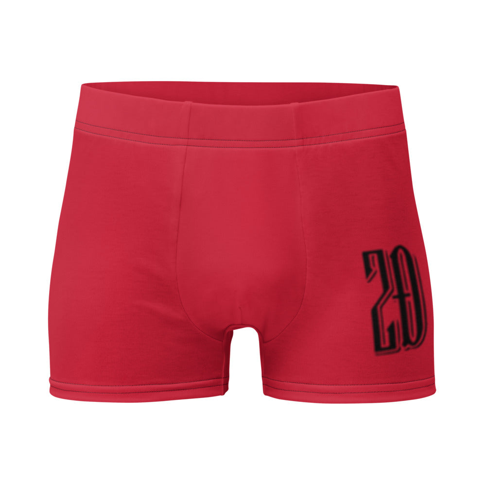 (Red w/Black) Boxer Briefs