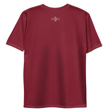 Load image into Gallery viewer, Men&#39;s T-shirt (Burgundy)
