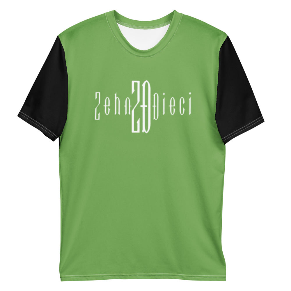 Men's T-shirt (Green & Black)