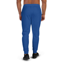 Load image into Gallery viewer, Men&#39;s Joggers (Dark Cerulean &amp; White)
