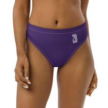 Load image into Gallery viewer, High-waisted bikini bottom (Purple)
