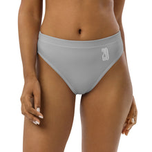 Load image into Gallery viewer, High-waisted bikini bottom (Silver)
