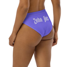 Load image into Gallery viewer, High-waisted bikini bottom (Medium Slate Blue)
