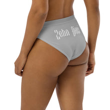 Load image into Gallery viewer, High-waisted bikini bottom (Silver)
