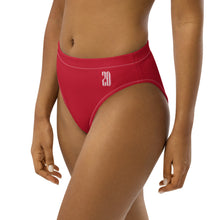 Load image into Gallery viewer, High-waisted bikini bottom (Red)
