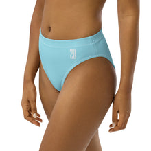 Load image into Gallery viewer, High-waisted bikini bottom (Blizzard Blue)
