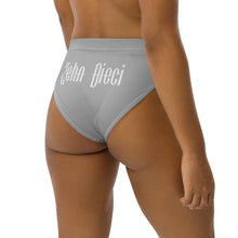 Load image into Gallery viewer, High-waisted bikini bottom (Silver)
