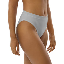 Load image into Gallery viewer, High-waisted bikini bottom (Silver)
