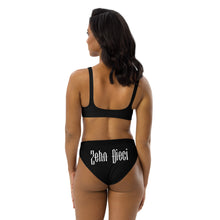 Load image into Gallery viewer, High-waisted bikini set (Black)
