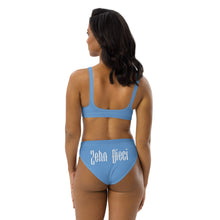 Load image into Gallery viewer, High-waisted bikini set (Jordy Blue)
