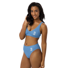 Load image into Gallery viewer, High-waisted bikini set (Jordy Blue)
