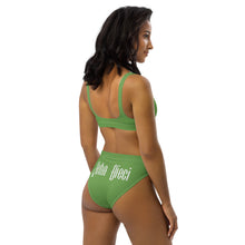 Load image into Gallery viewer, High-waisted bikini set (Green)
