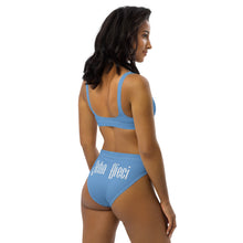 Load image into Gallery viewer, High-waisted bikini set (Jordy Blue)
