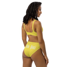 Load image into Gallery viewer, High-waisted bikini set (Yellow)
