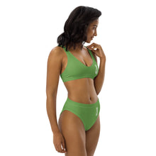 Load image into Gallery viewer, High-waisted bikini set (Green)
