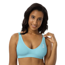 Load image into Gallery viewer, Padded bikini top (Blizzard Blue)
