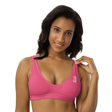 Load image into Gallery viewer, Padded bikini top (Brink Pink)
