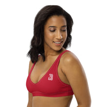 Load image into Gallery viewer, Padded bikini top (Red)
